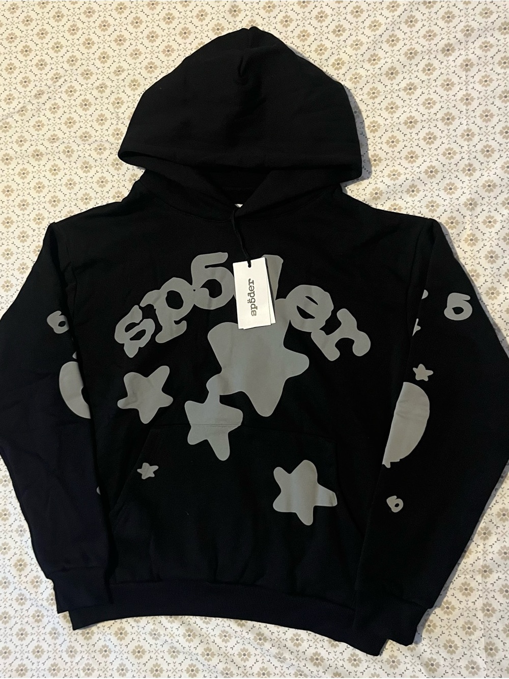 Black Star Graphic Hoodie Sweatshirt by